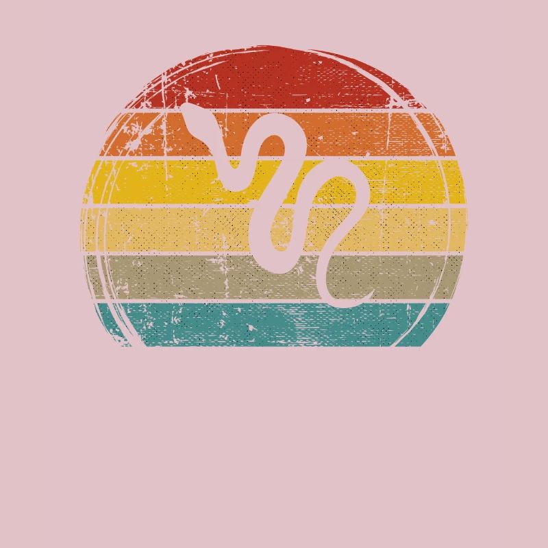 Snake Retro Reptile Python Gift idea