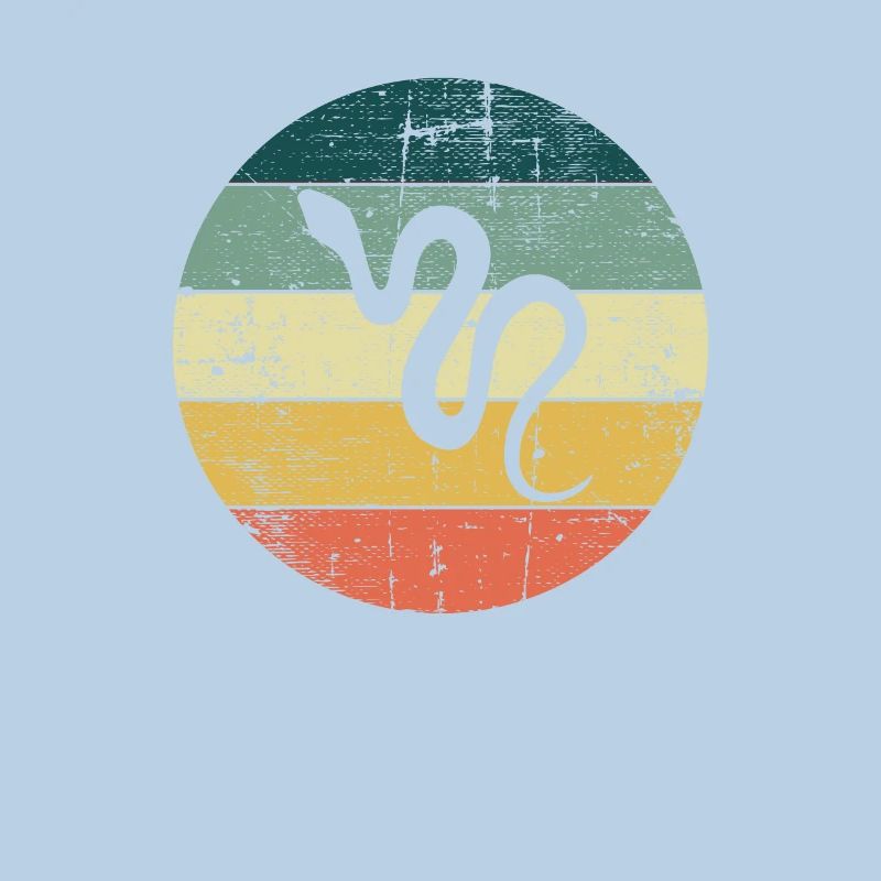 Snake Retro Reptile Python Gift idea