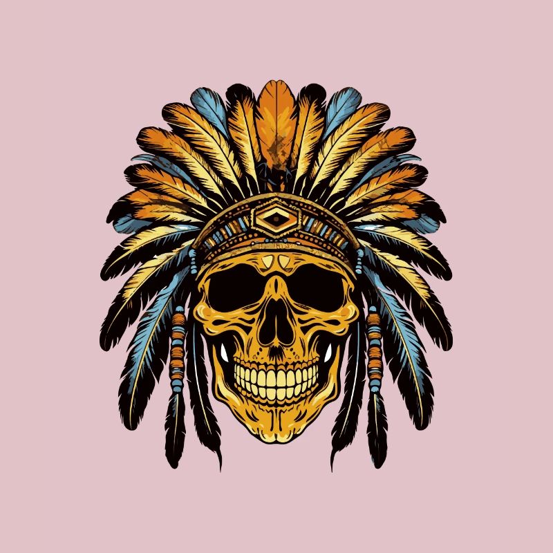 Chief Skull Apache Indian