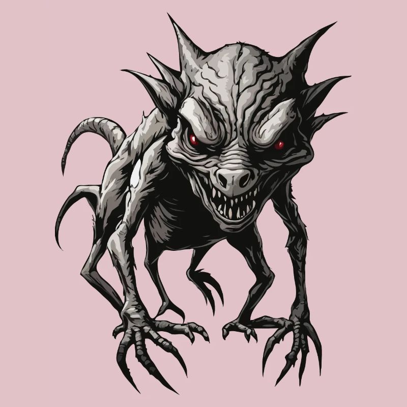 Chupacabra / Créature suceuse / Monstre /Espagne