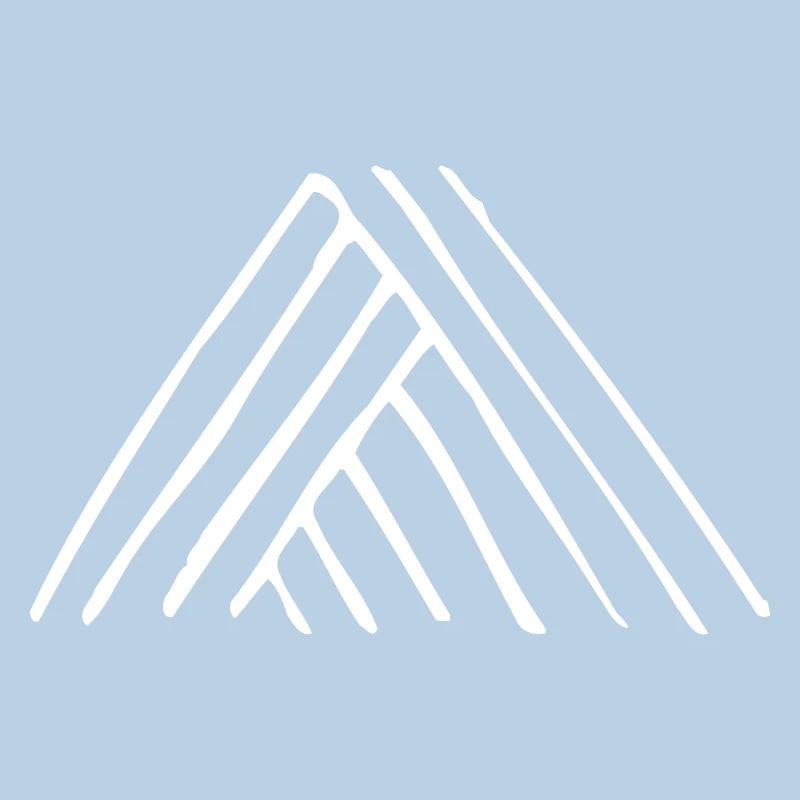 Triangle Logo - Mountains (Vectorgraphic)