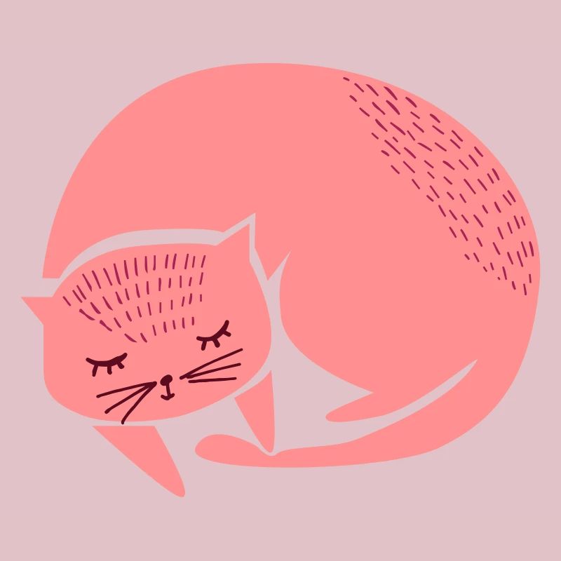 doux chat endormi