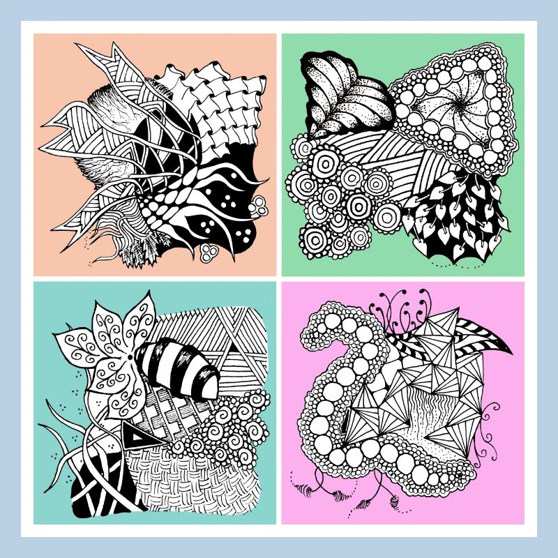 Zentangle pattern patterncontest
