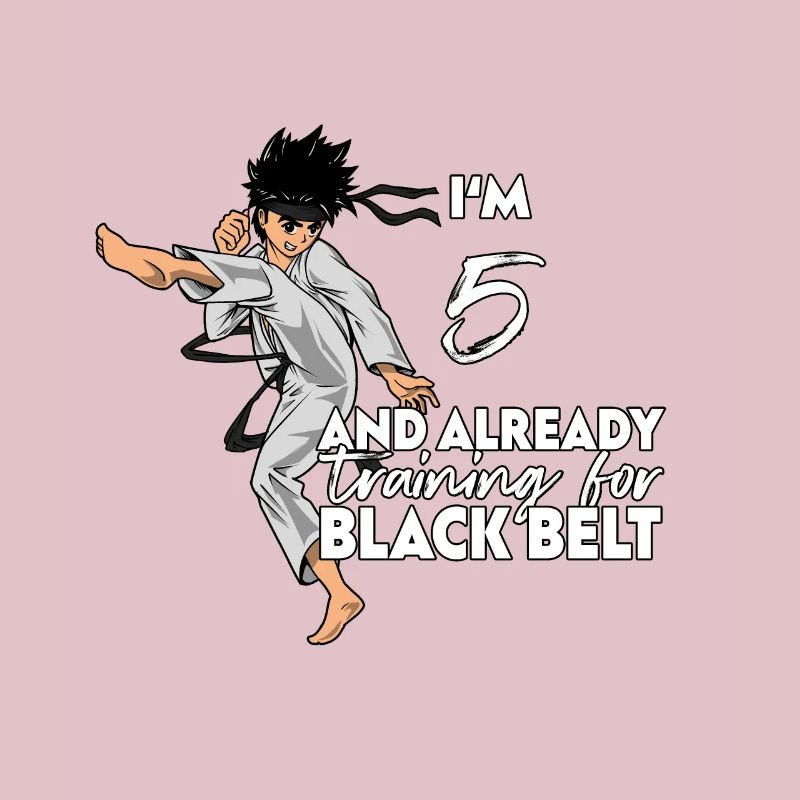 I'm 5 - Boy Karate