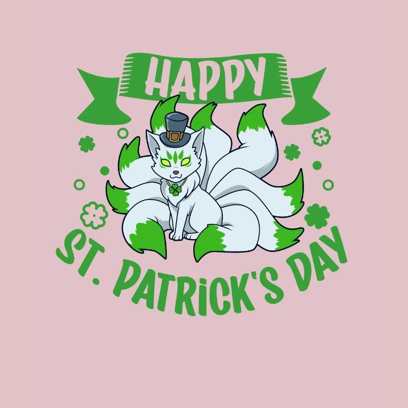 St Patrick’s Kitsune - Bonne Saint-Patrick