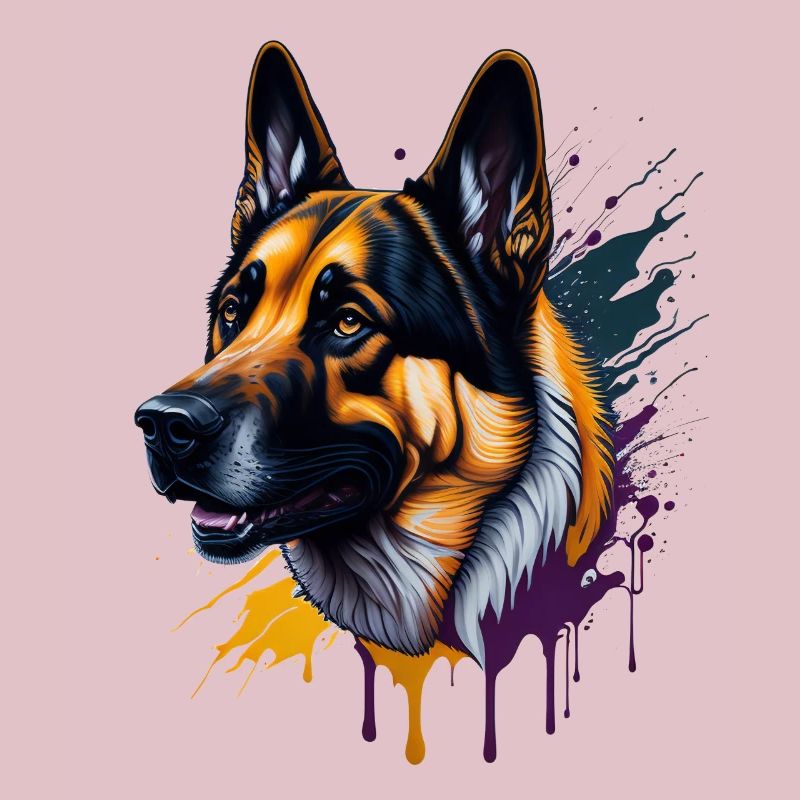 German Shepherd German Shepherd SplashArt
