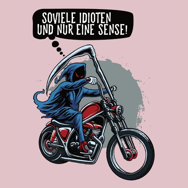 Soviele Idioten und nur eine Sense Sensenmann