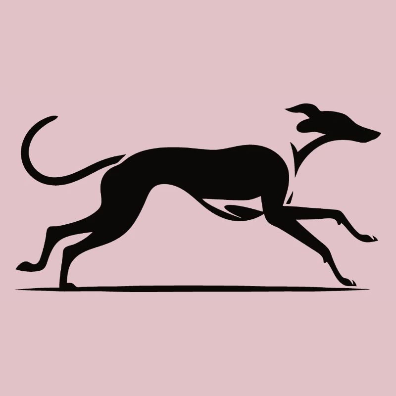Design élégant de lévrier