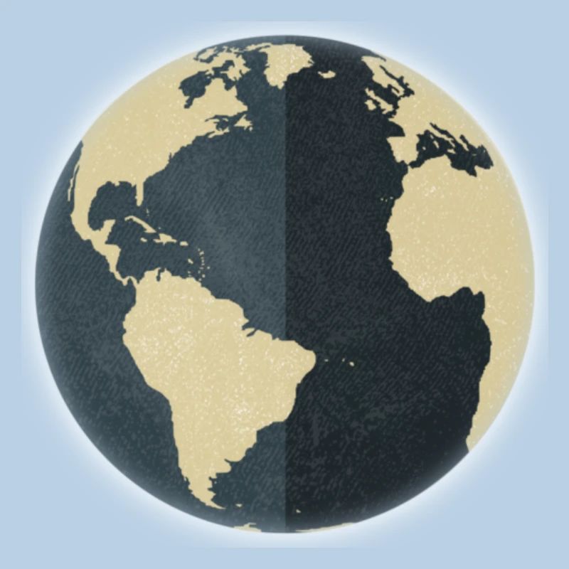 Monde globe terrestre