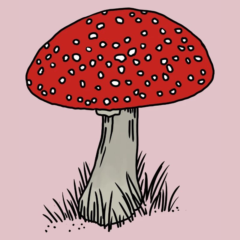 Toadstool colored