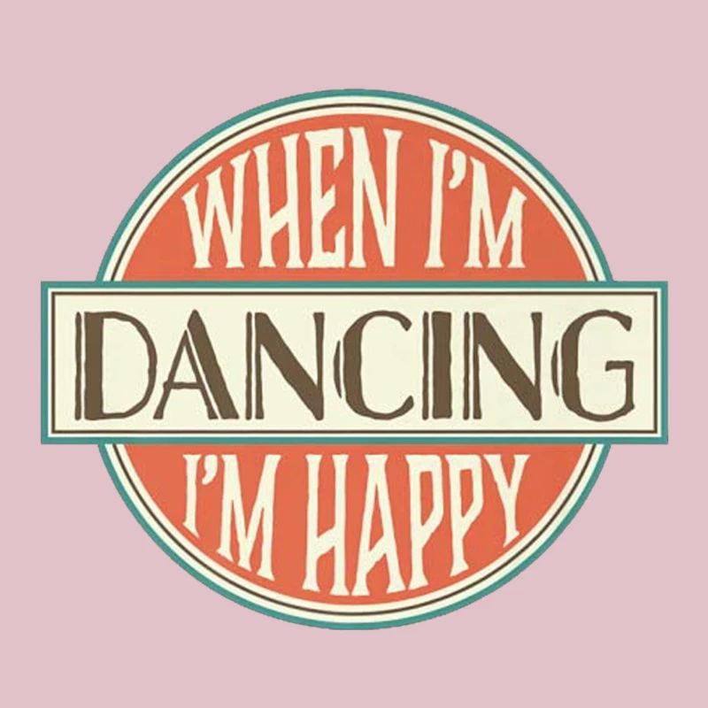 Dancing Dance Gift Tee Vintage Dancer Logo