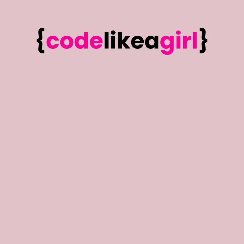 code like a girl - coder programmer girl