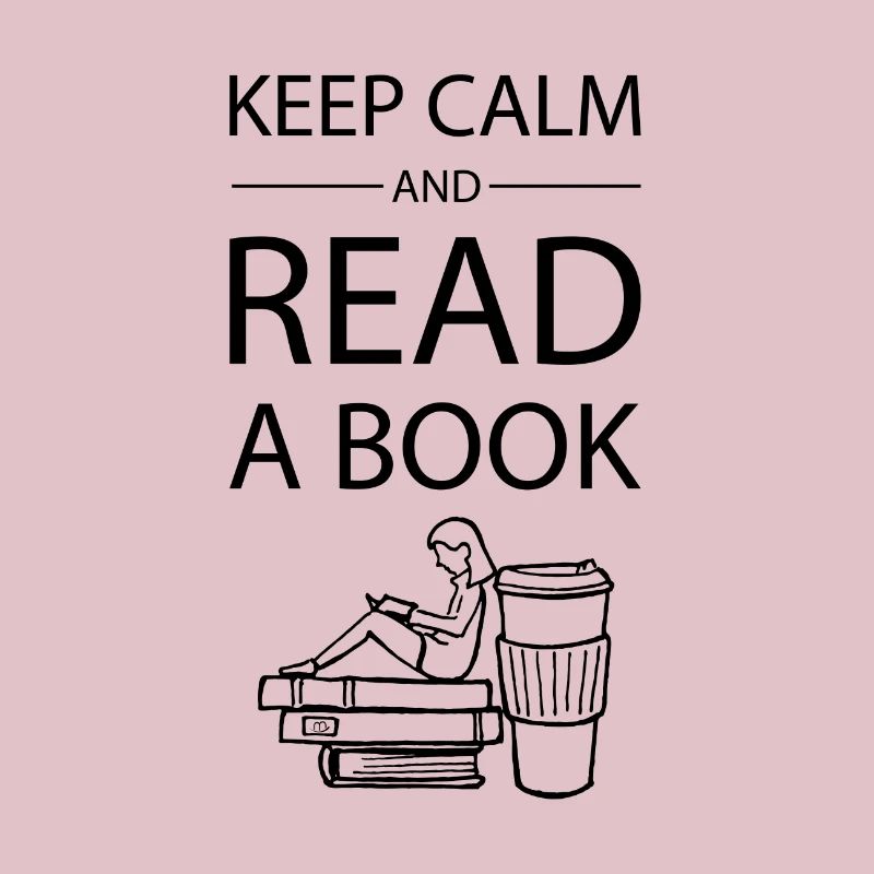 0272 Keep calm und lese ein Buch | Bookrebels