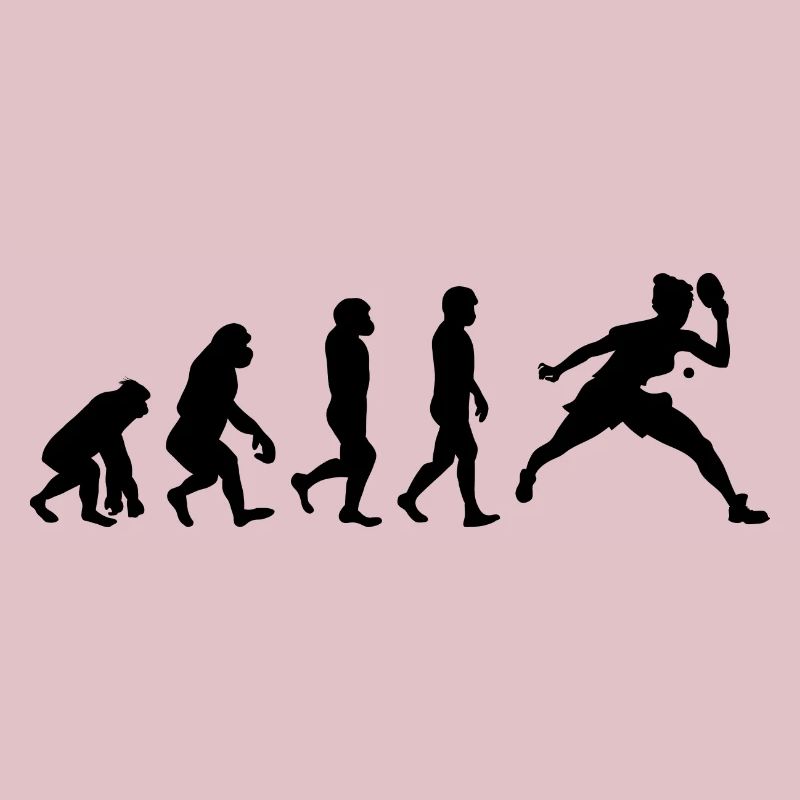 Ping Pong Table Tennis Paddle Player Evolution