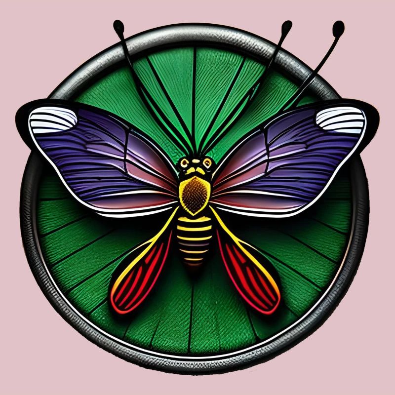 Mouche multicolor