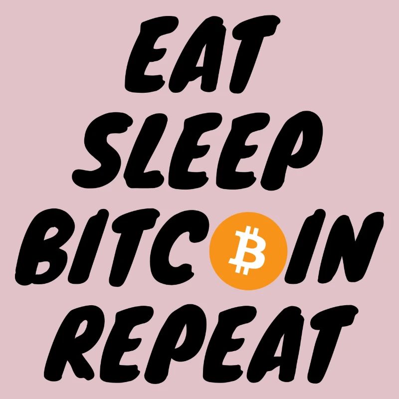 Krypto Eat sleep bitcoin repeat
