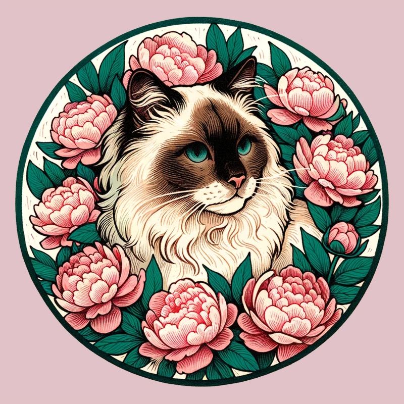 Chat de race Ragdoll