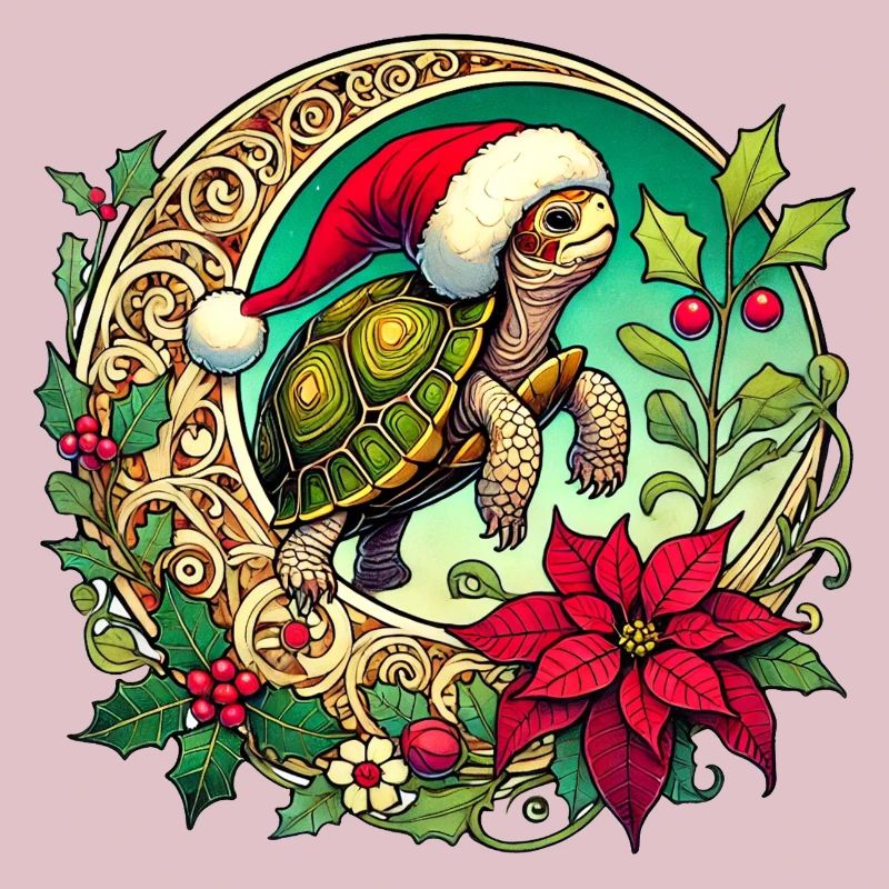 Tortue de Noël