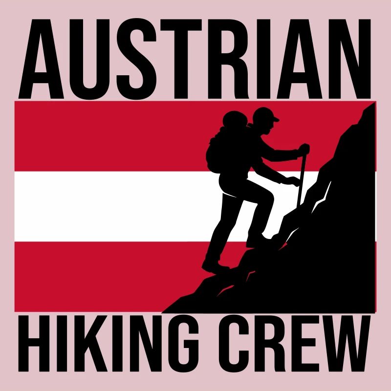 Austrian Hiking Crew Wander-Shirt