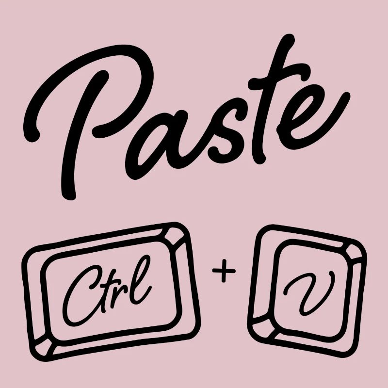 Eltern und Kind Outfit Paste Ctrl + V Einfügen