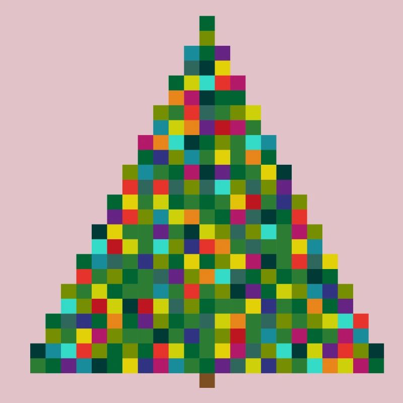 X MAS TREE - Pixel