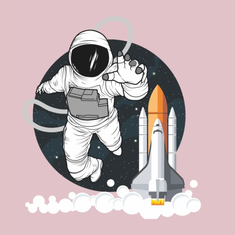 Astronaute dans l'espace