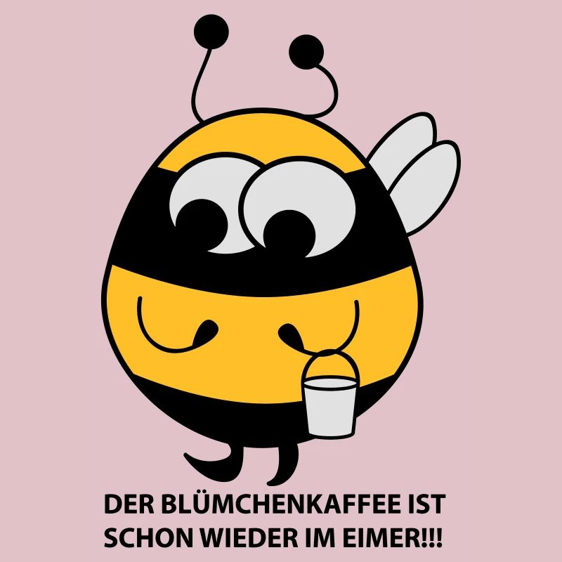 Biene mit Eimer