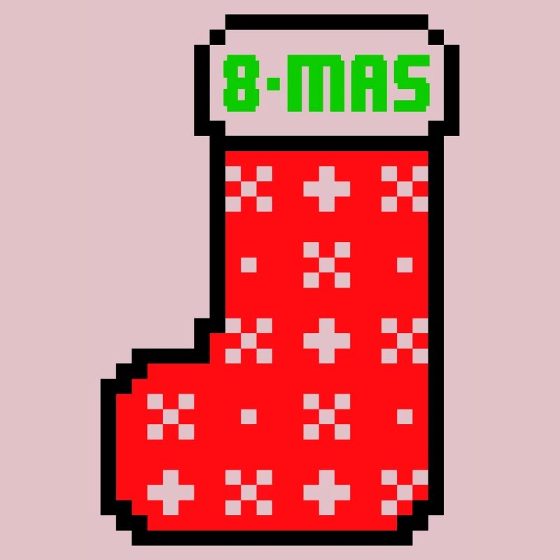 8bits Christmas Stocking