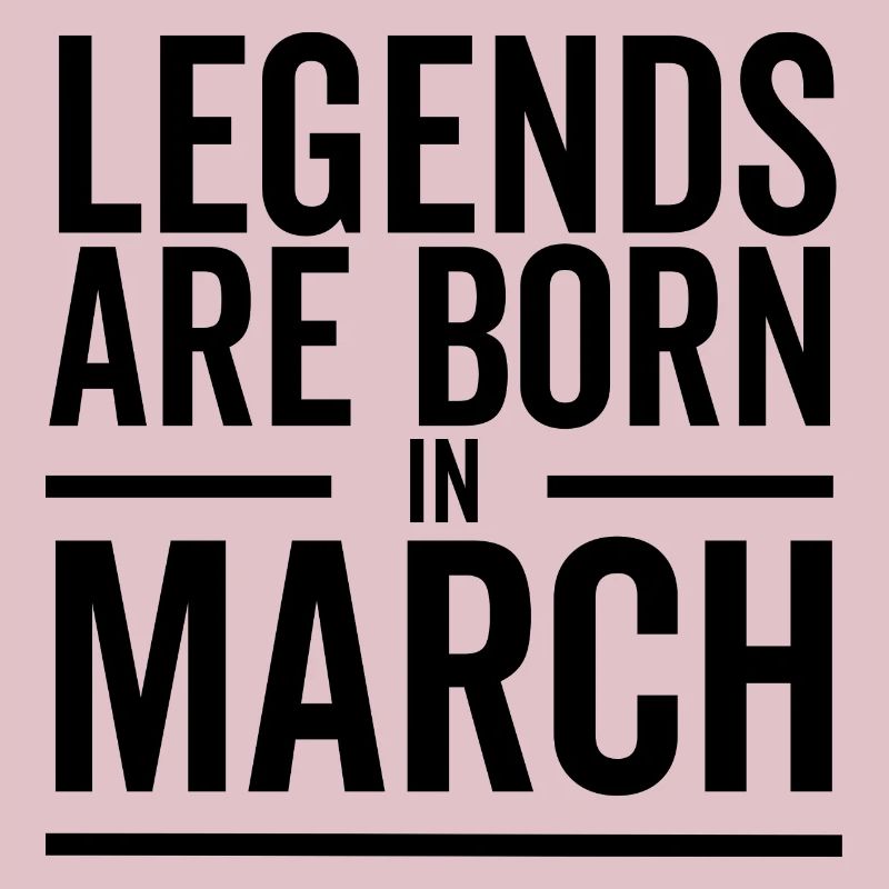 Legends Are Born in March