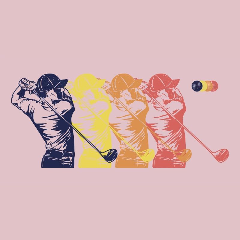 Golf Course Golfers Sequence