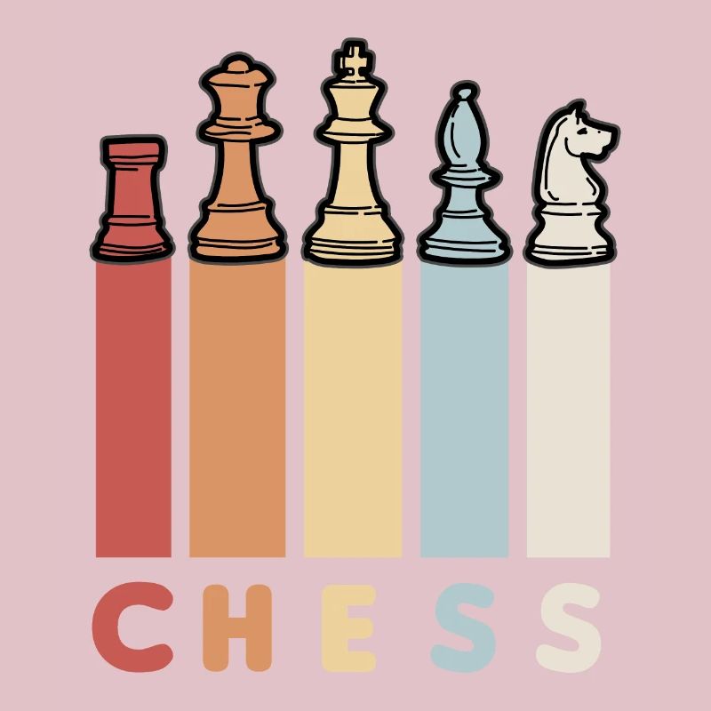 CHESS RÉTRO joueurs d’échecs échecs
