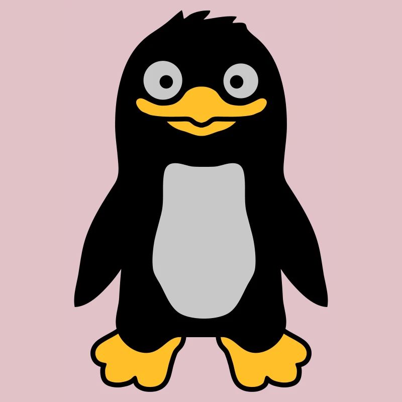 Funny funny penguin grins