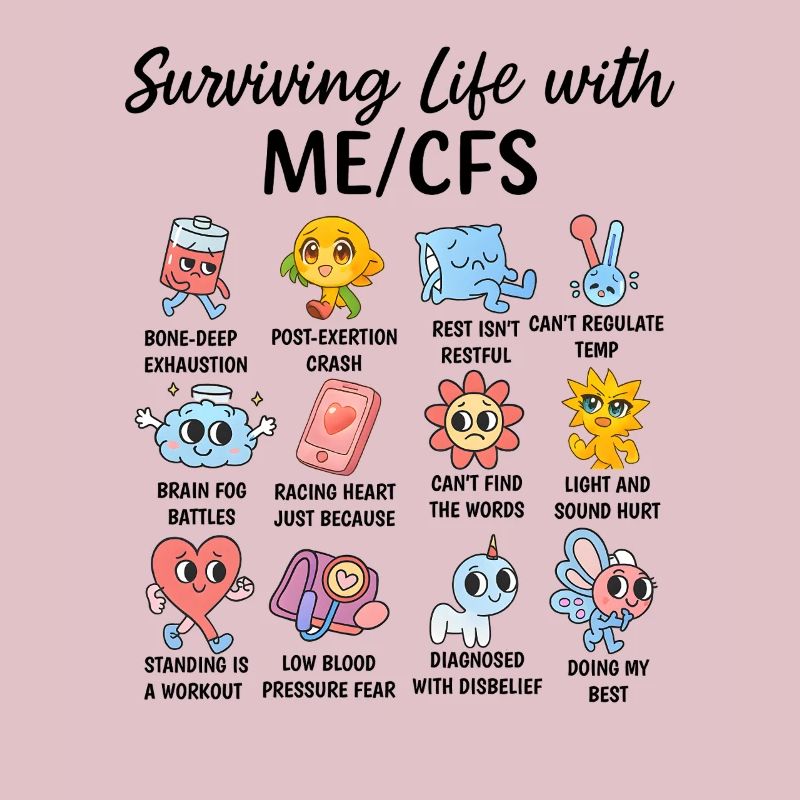 ME/CFS Alltag überleben – Symptom Comic