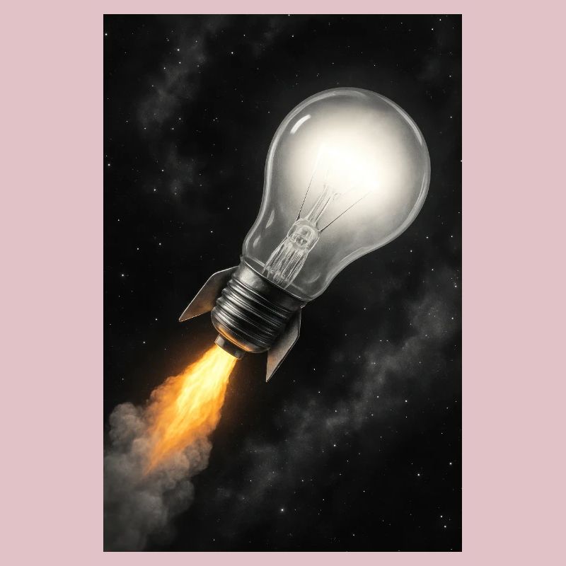 Rocket-Powered Bright Idea
