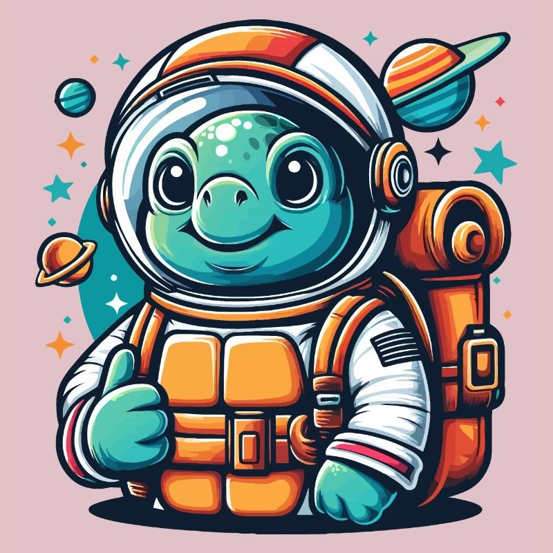 Tortue de l’espace
