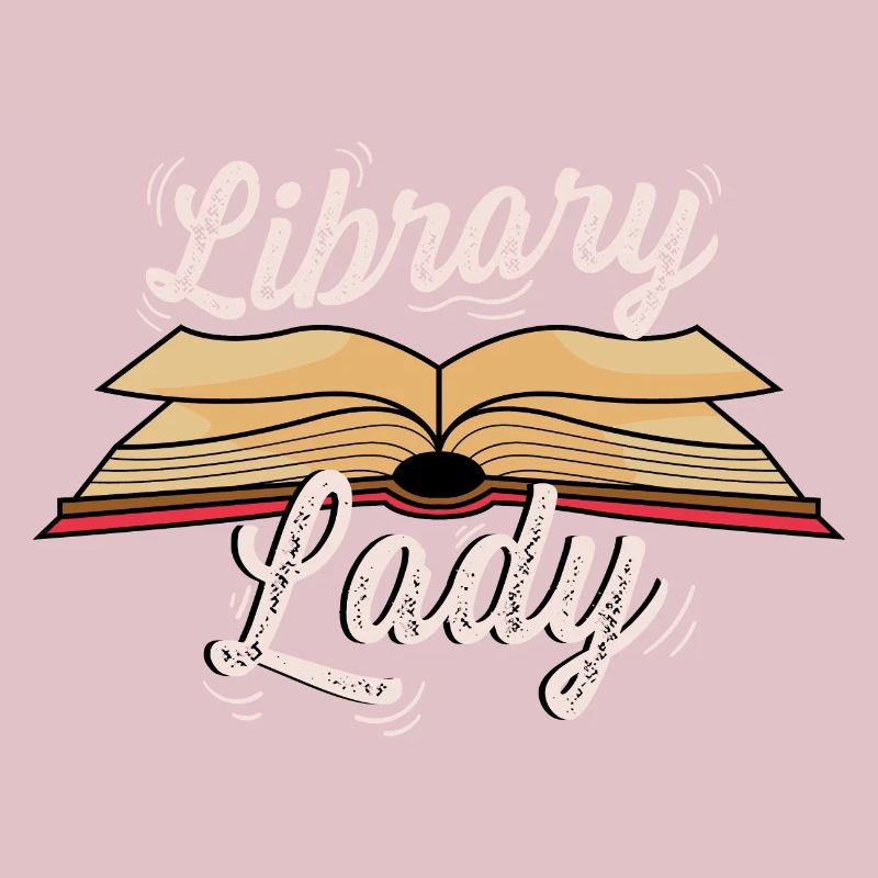 Library Lady OIC -Librarian Gift