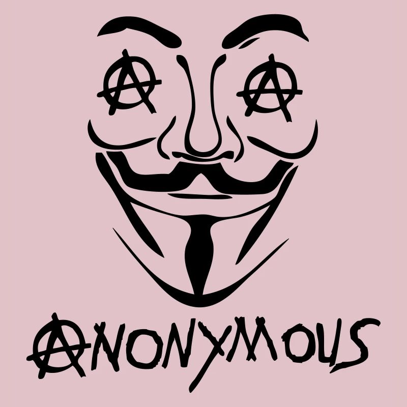 logo anarchy anonymous mask
