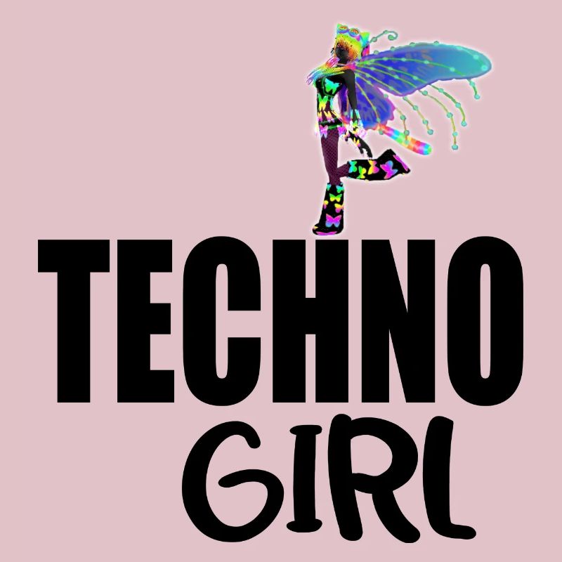 Techno-Mädchen
