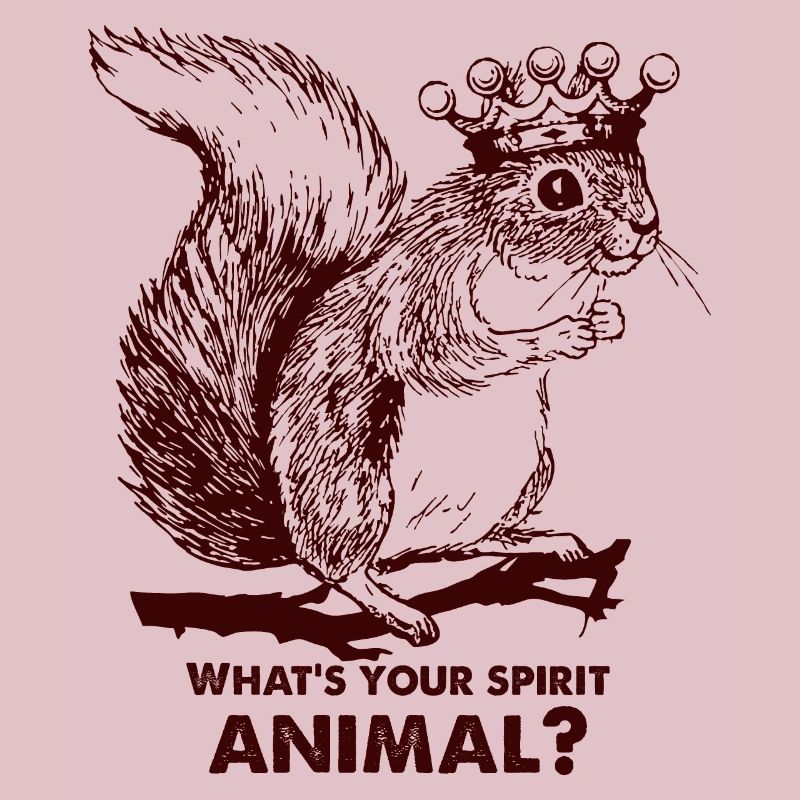 Squirrel wears a crown