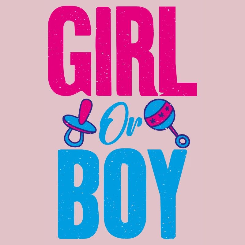 Mädchen oder Junge Gender Reveal Party
