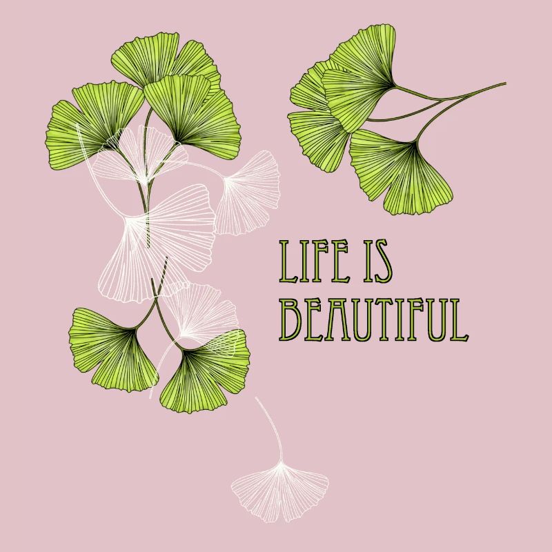 Gingko, la vie, la beauté,