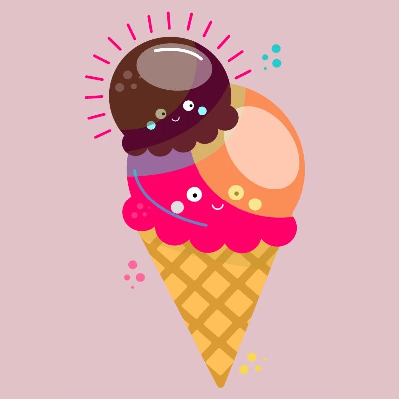 Cornet de glace cornet de glace doux