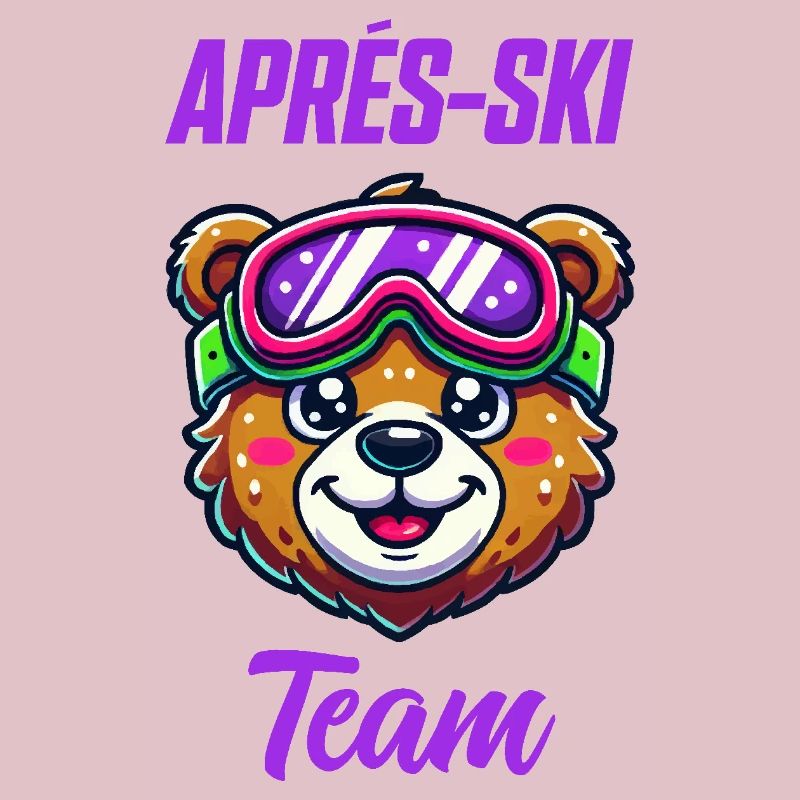 Bear Comic Ski Lunettes de ski