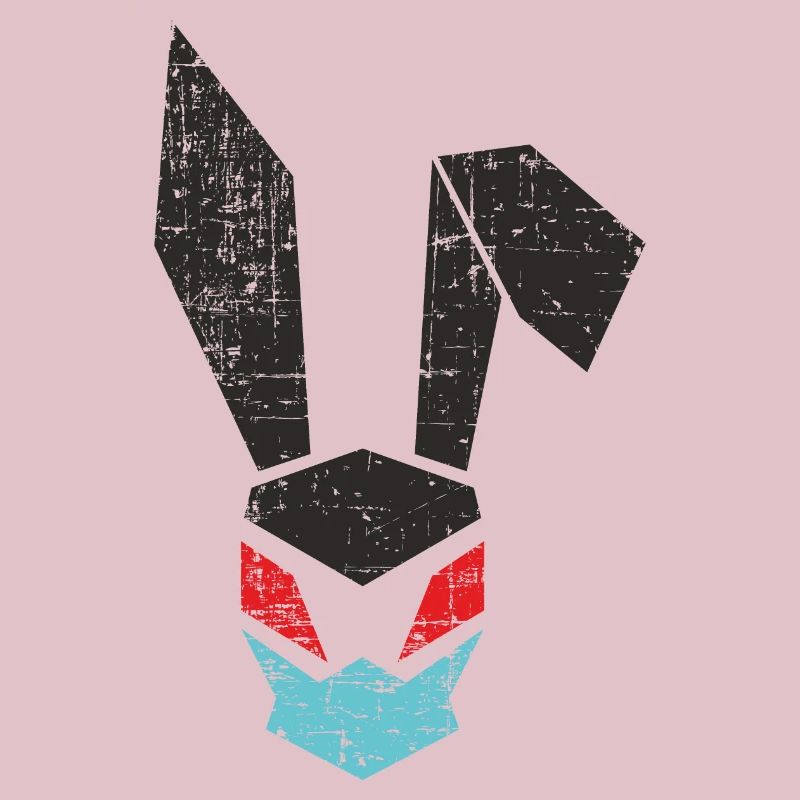 Crazy Easter with MNS mask - geometric
