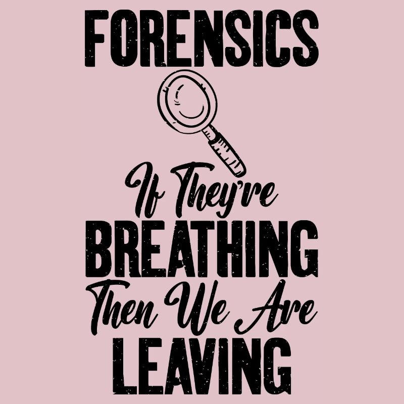 Quand vous respirez Forensic Science Graphics
