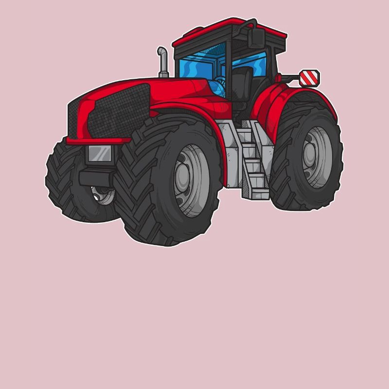 Traktor Rot Kindergeburtstag Kind Junge Geschenk