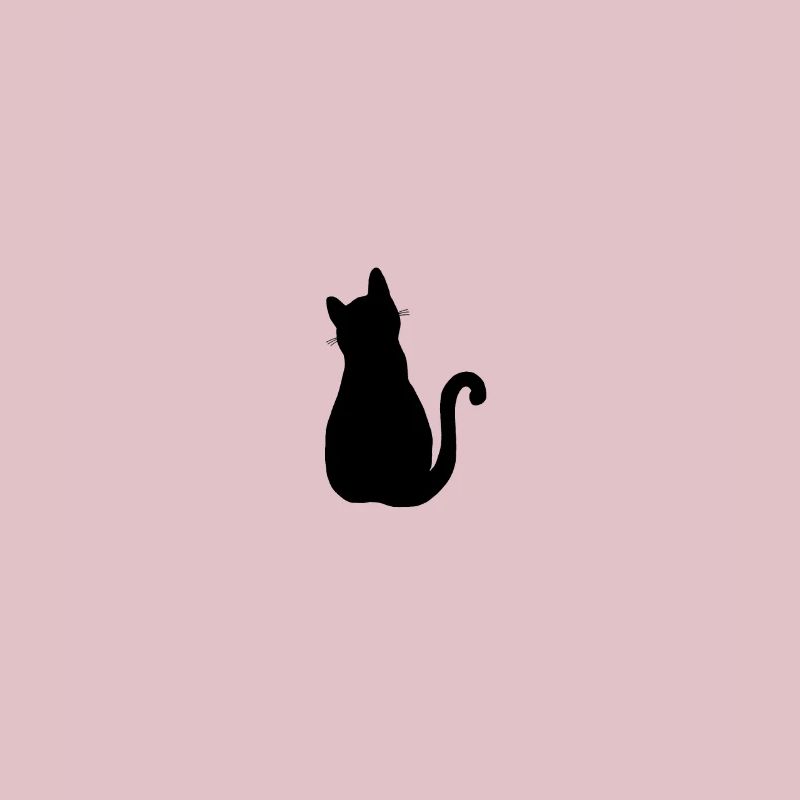 Katze sitzend