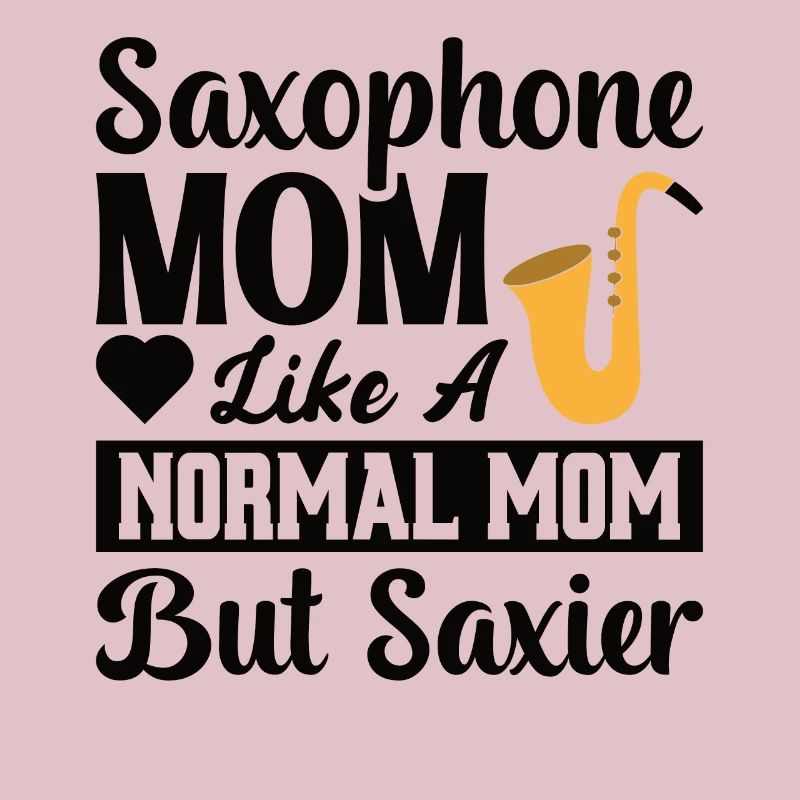 Saxofon Mama Saxofonistin Jazz Mutter Sax Geschenk