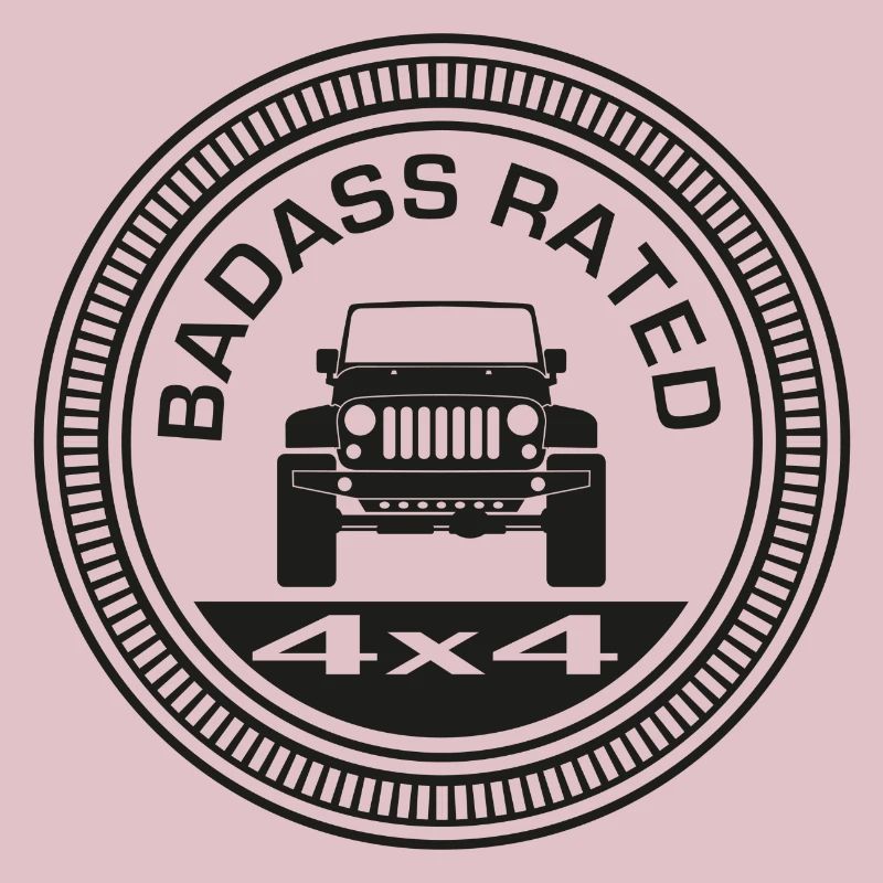Les autocollants «notés»: notés Badass
