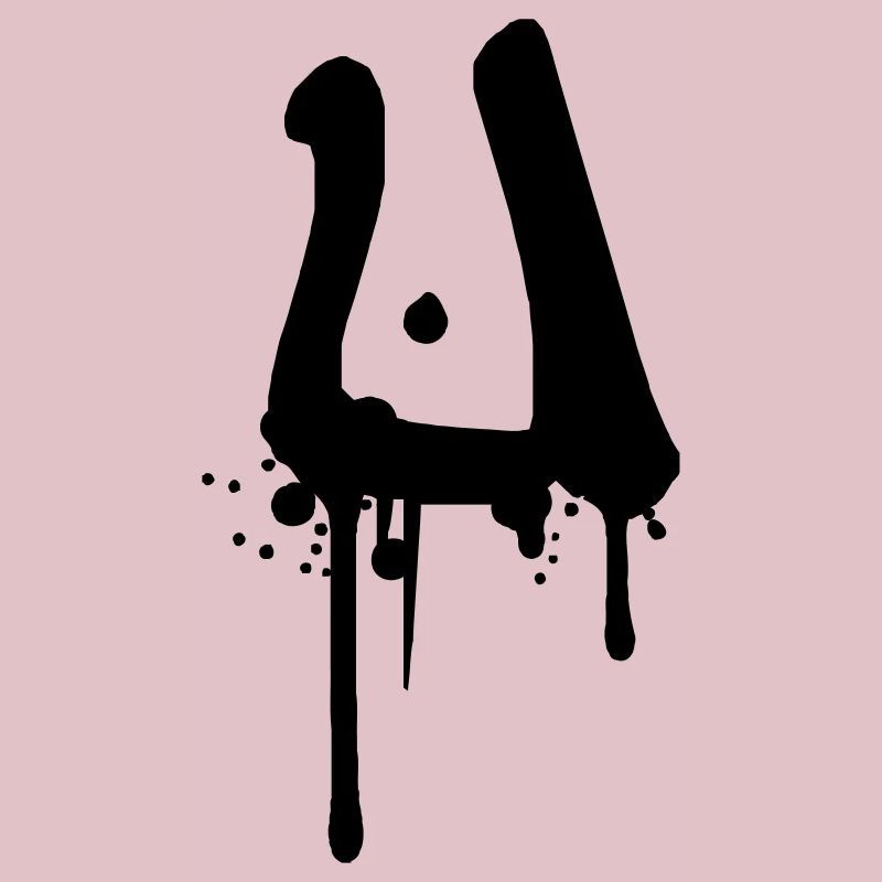 Graffiti U gouttes Farbklex spray
